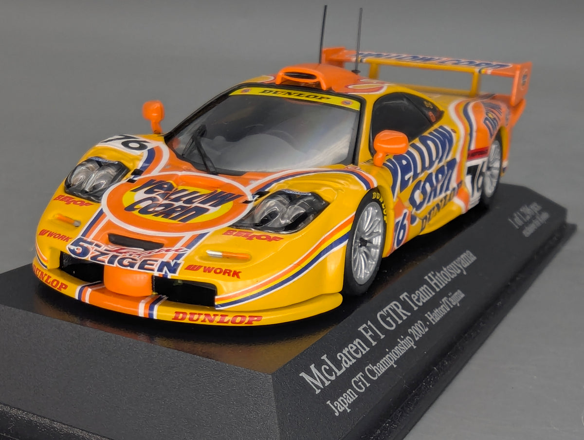 Modellautos 1:43 Minichamps Rennwagen McLaren F1 GTR Japan GTC 2002 #76 OVP