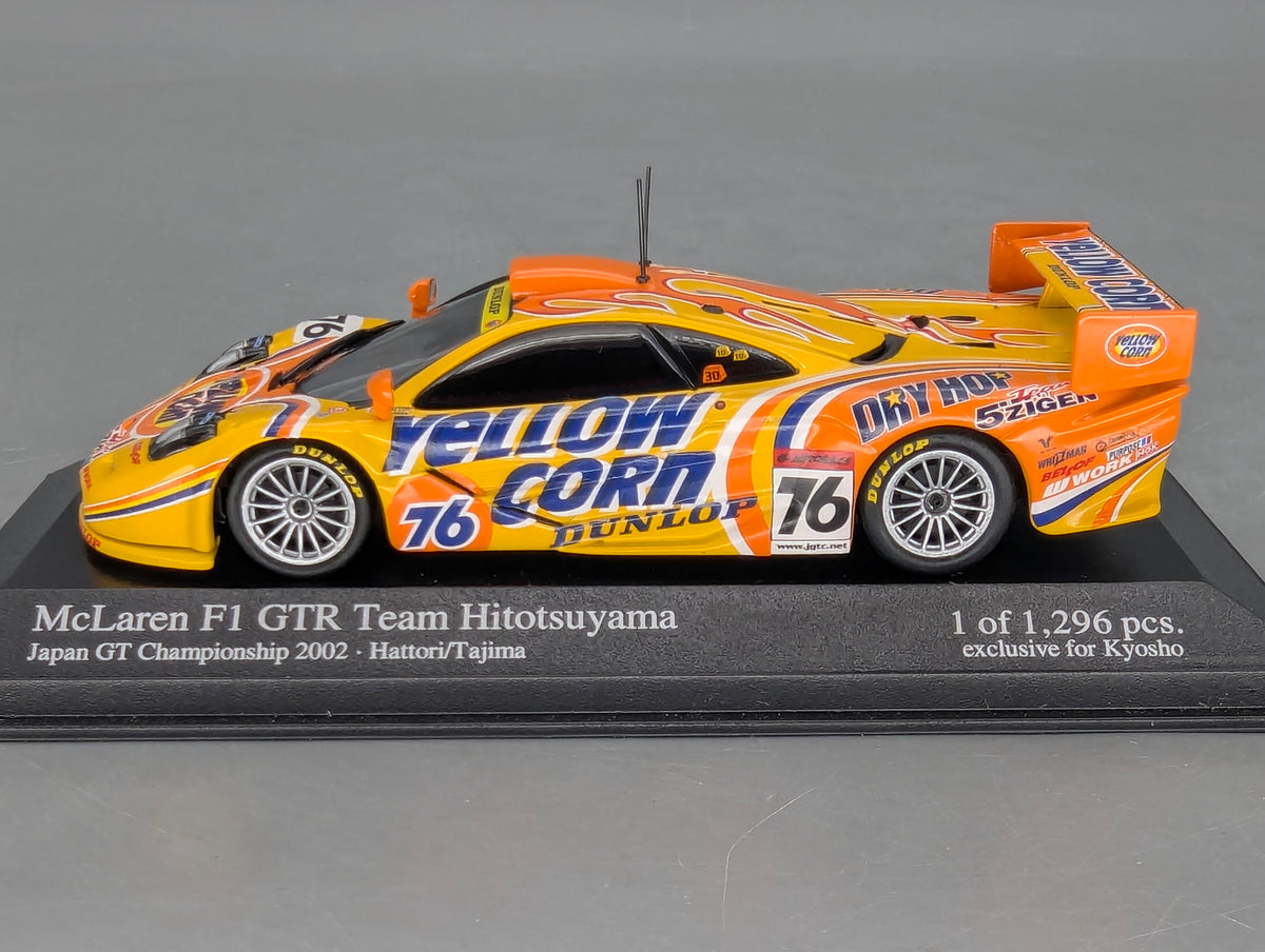 Modellautos 1:43 Minichamps Rennwagen McLaren F1 GTR Japan GTC 2002 #76 OVP