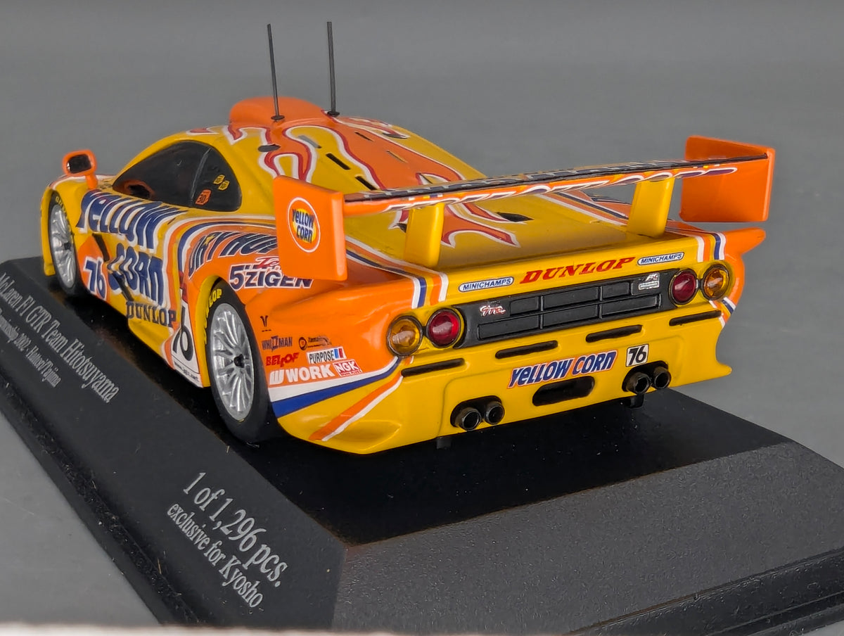 Modellautos 1:43 Minichamps Rennwagen McLaren F1 GTR Japan GTC 2002 #76 OVP