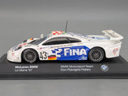 Modellautos 1:43 Minichamps McLaren BMW 24h Le Mans 1997 #43 mit Dealer OVP