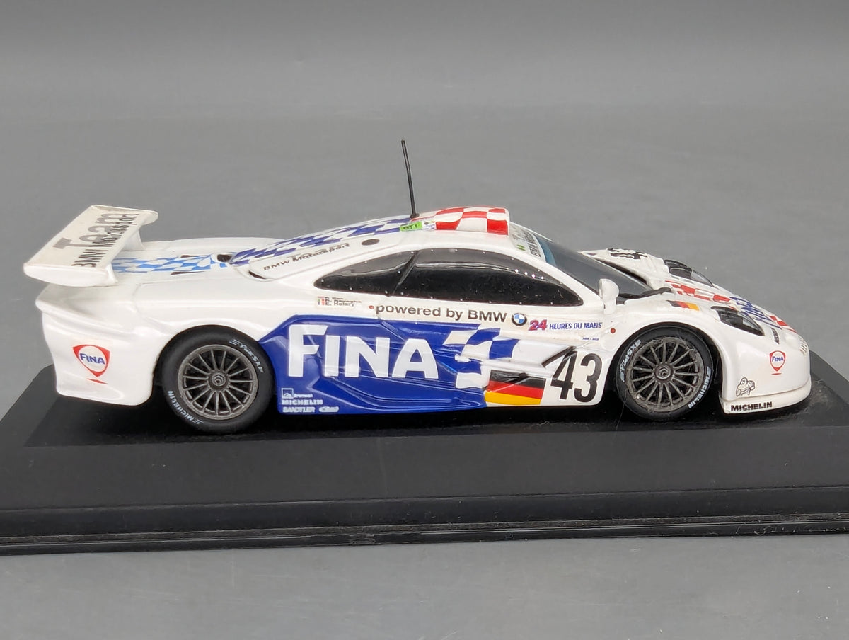 Modellautos 1:43 Minichamps McLaren BMW 24h Le Mans 1997 #43 mit Dealer OVP