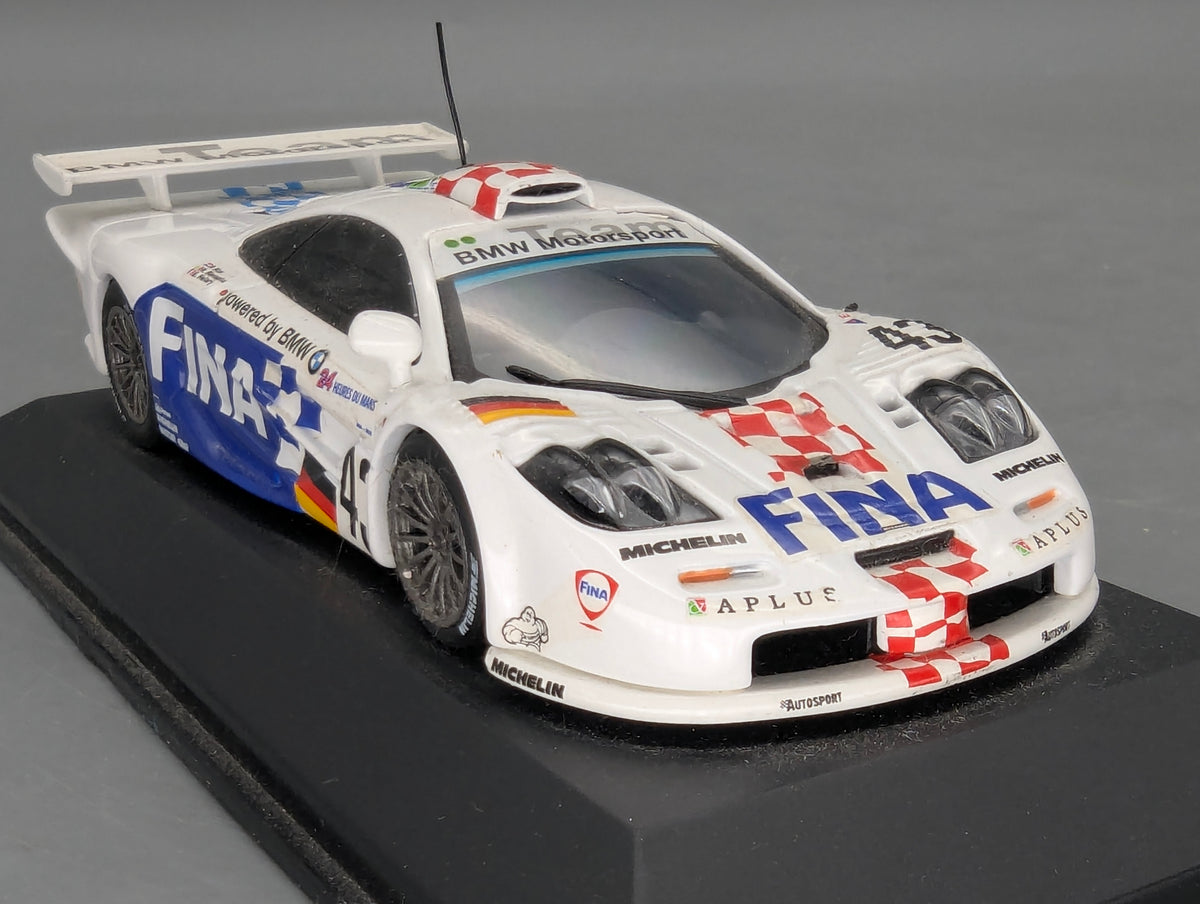 Modellautos 1:43 Minichamps McLaren BMW 24h Le Mans 1997 #43 mit Dealer OVP
