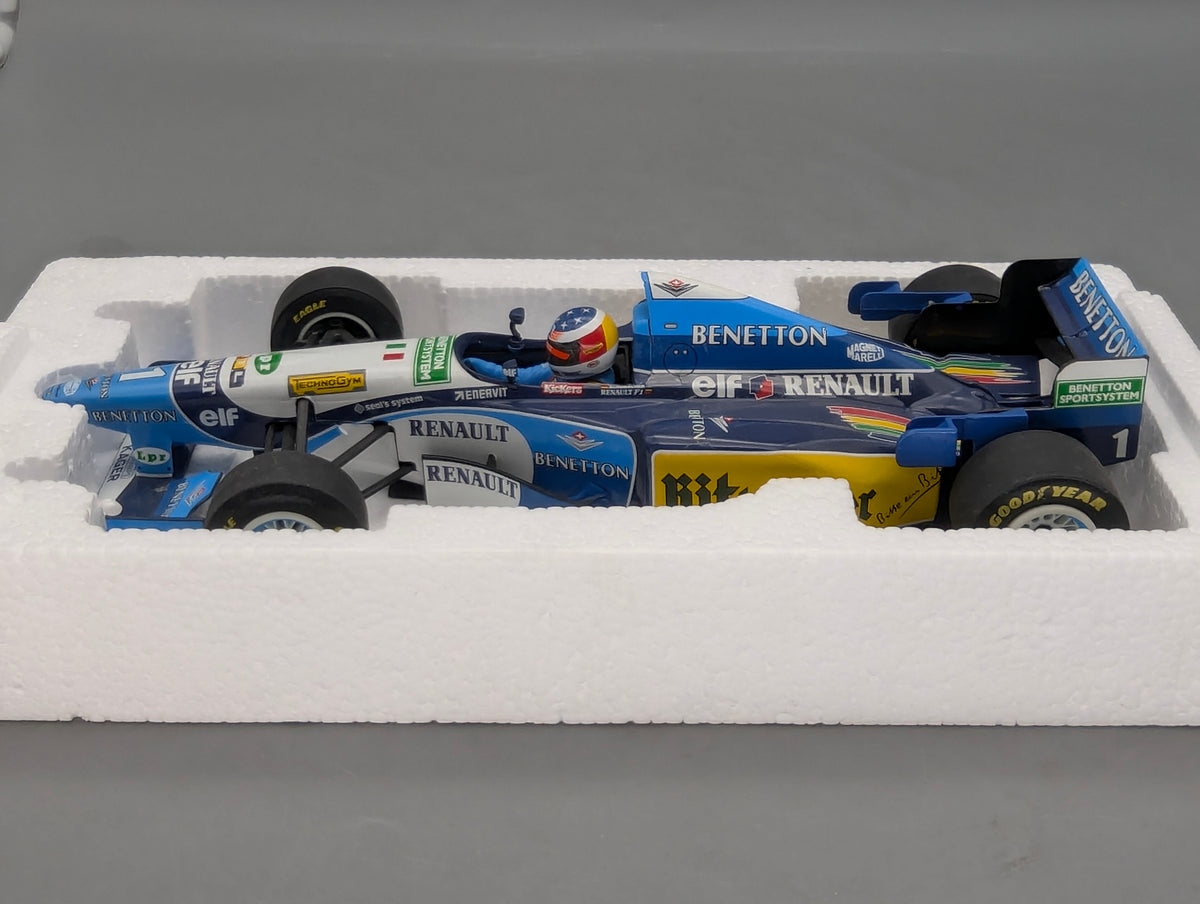 Modellautos 1:18 Minichamps Benetton Renault B195 GP Germany 1995 #1 M. Schumacher OVP