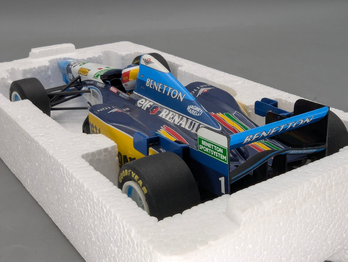 Modellautos 1:18 Minichamps Benetton Renault B195 GP Germany 1995 #1 M. Schumacher OVP