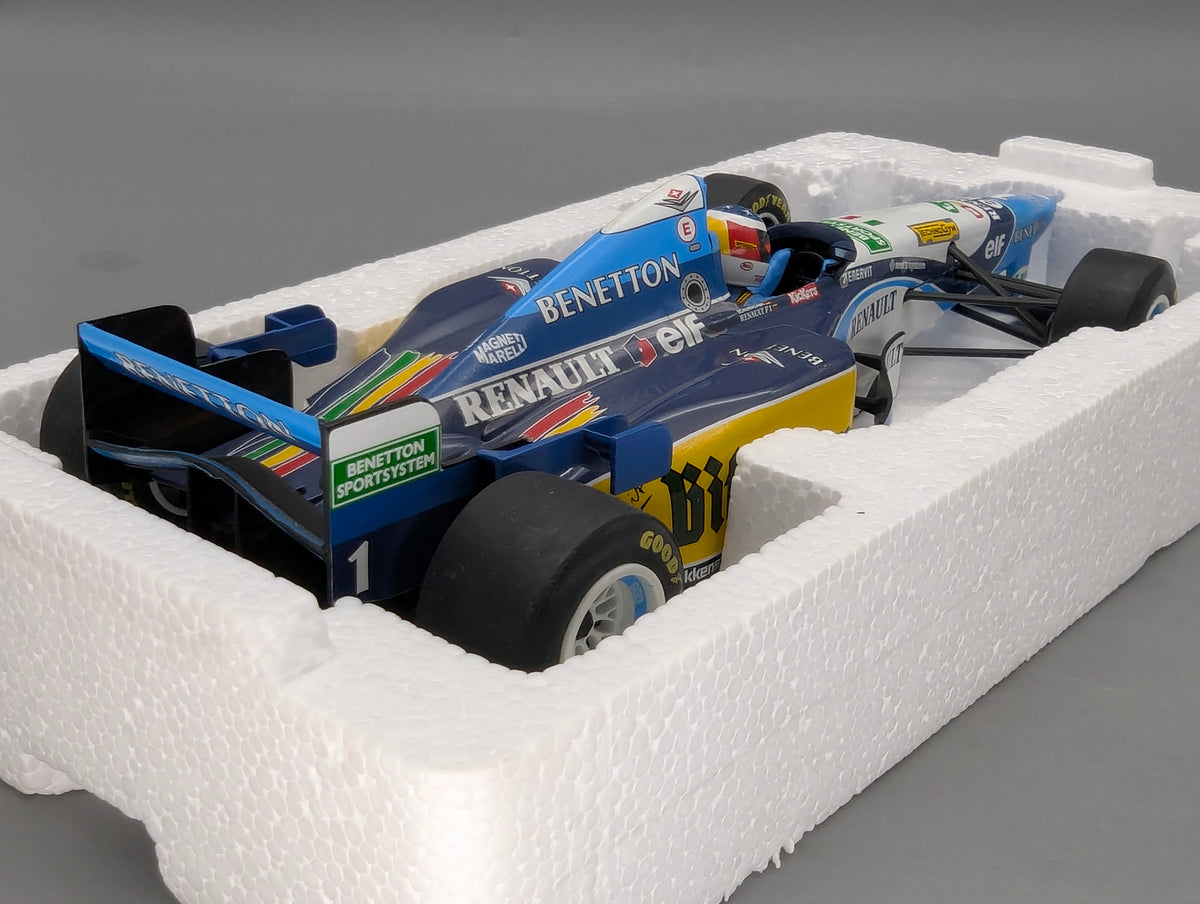 Modellautos 1:18 Minichamps Benetton Renault B195 GP Germany 1995 #1 M. Schumacher OVP