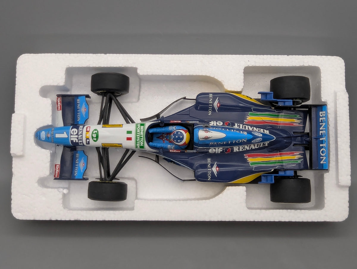 Modellautos 1:18 Minichamps Benetton Renault B195 GP Germany 1995 #1 M. Schumacher OVP
