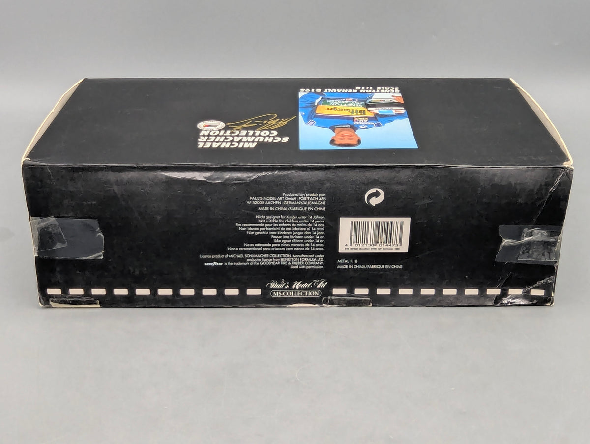 Modellautos 1:18 Minichamps Benetton Renault B195 GP Germany 1995 #1 M. Schumacher OVP