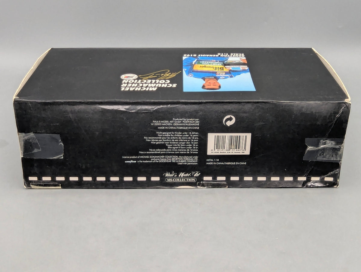 1:18 Minichamps Benetton Renault B195 World Champion 1995 #1 M. Schumacher OVP
