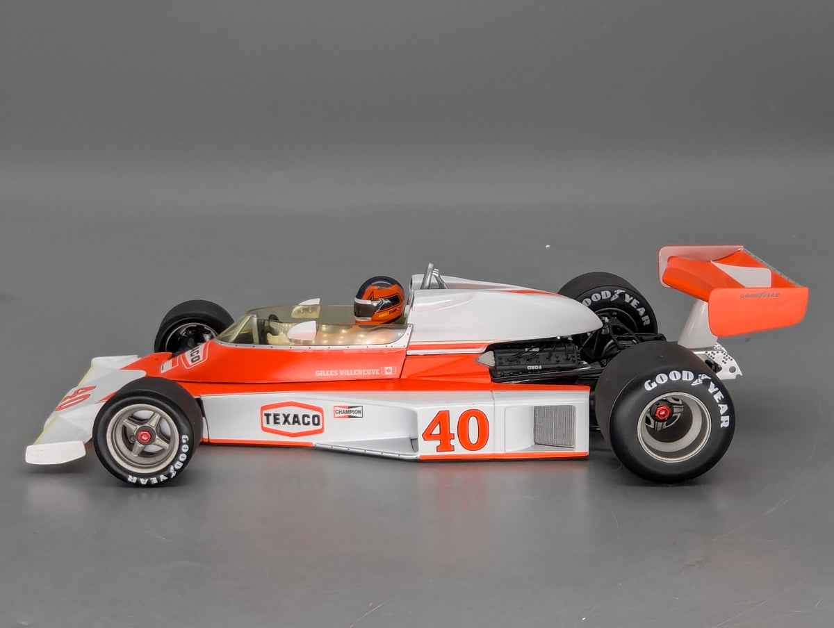 Modellautos 1:18 Minichamps McLaren Ford M23 GB GP 1977 #40 G. Villeneuve mit OVP