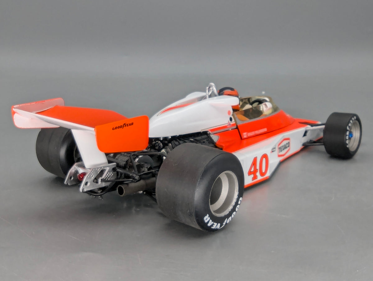 Modellautos 1:18 Minichamps McLaren Ford M23 GB GP 1977 #40 G. Villeneuve mit OVP