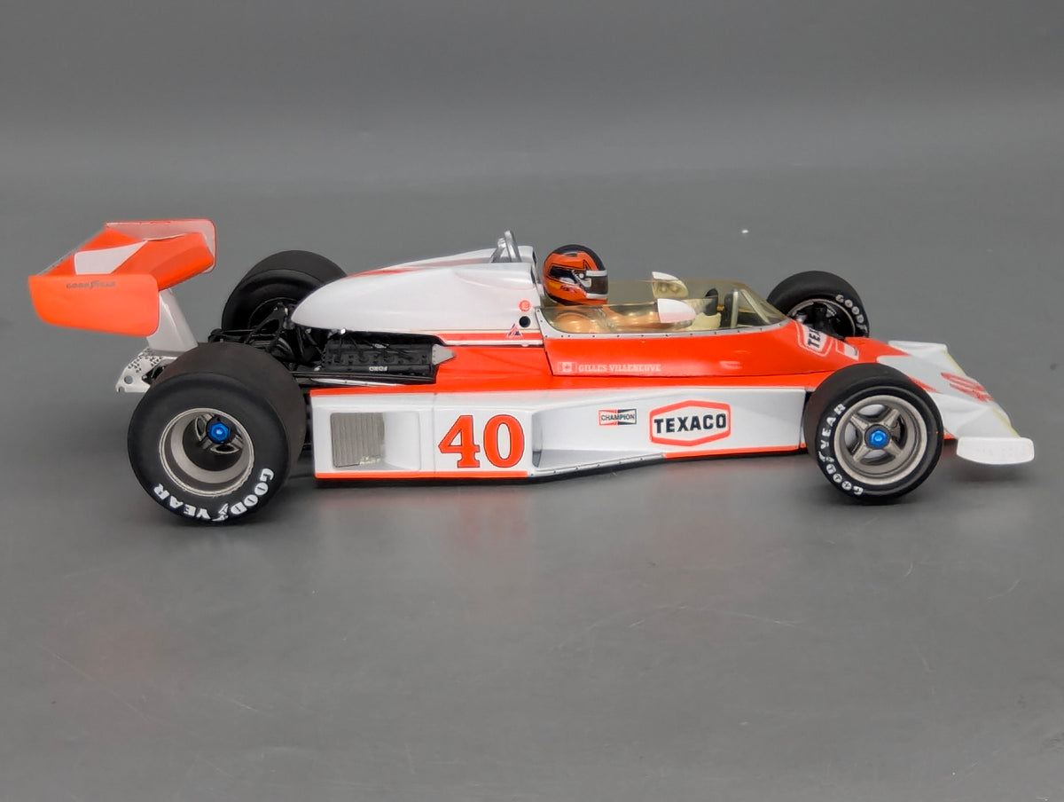 Modellautos 1:18 Minichamps McLaren Ford M23 GB GP 1977 #40 G. Villeneuve mit OVP