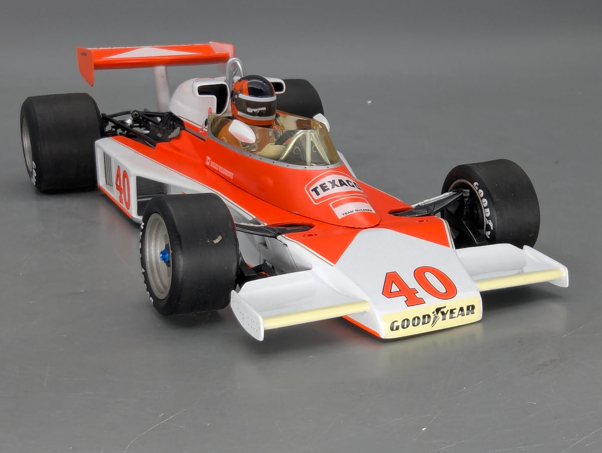Modellautos 1:18 Minichamps McLaren Ford M23 GB GP 1977 #40 G. Villeneuve mit OVP