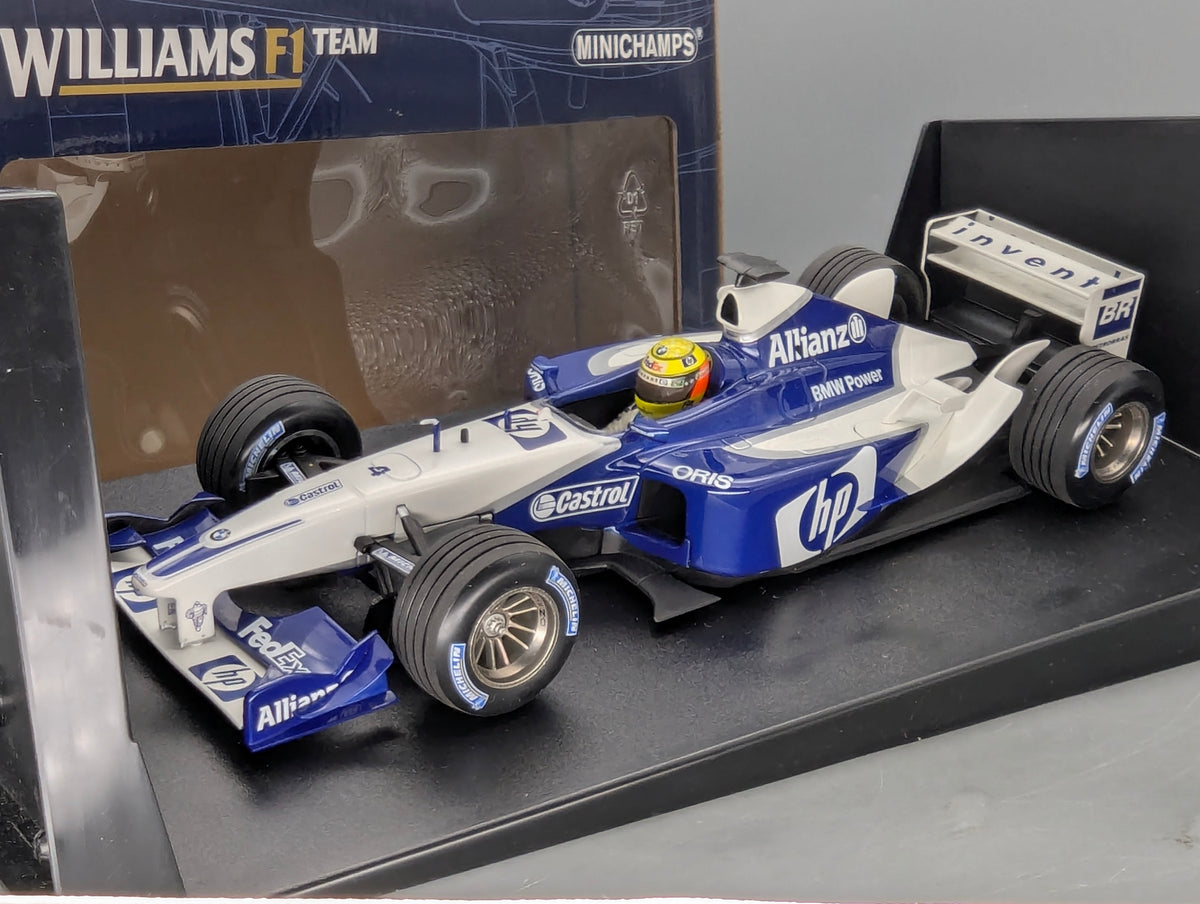 Modellautos 1:18 Minichamps Williams BMW Showcar 2003 #4 R. Schumacher OVP
