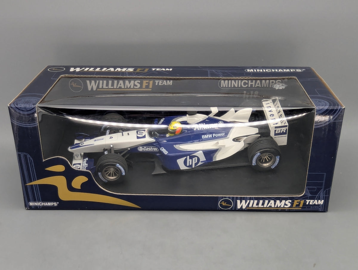Modellautos 1:18 Minichamps Williams BMW Showcar 2003 #4 R. Schumacher OVP