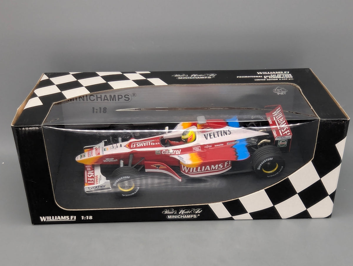 Modellautos 1:18 Minichamps Williams F1 Promotional 1999 #6 R. Schumacher OVP
