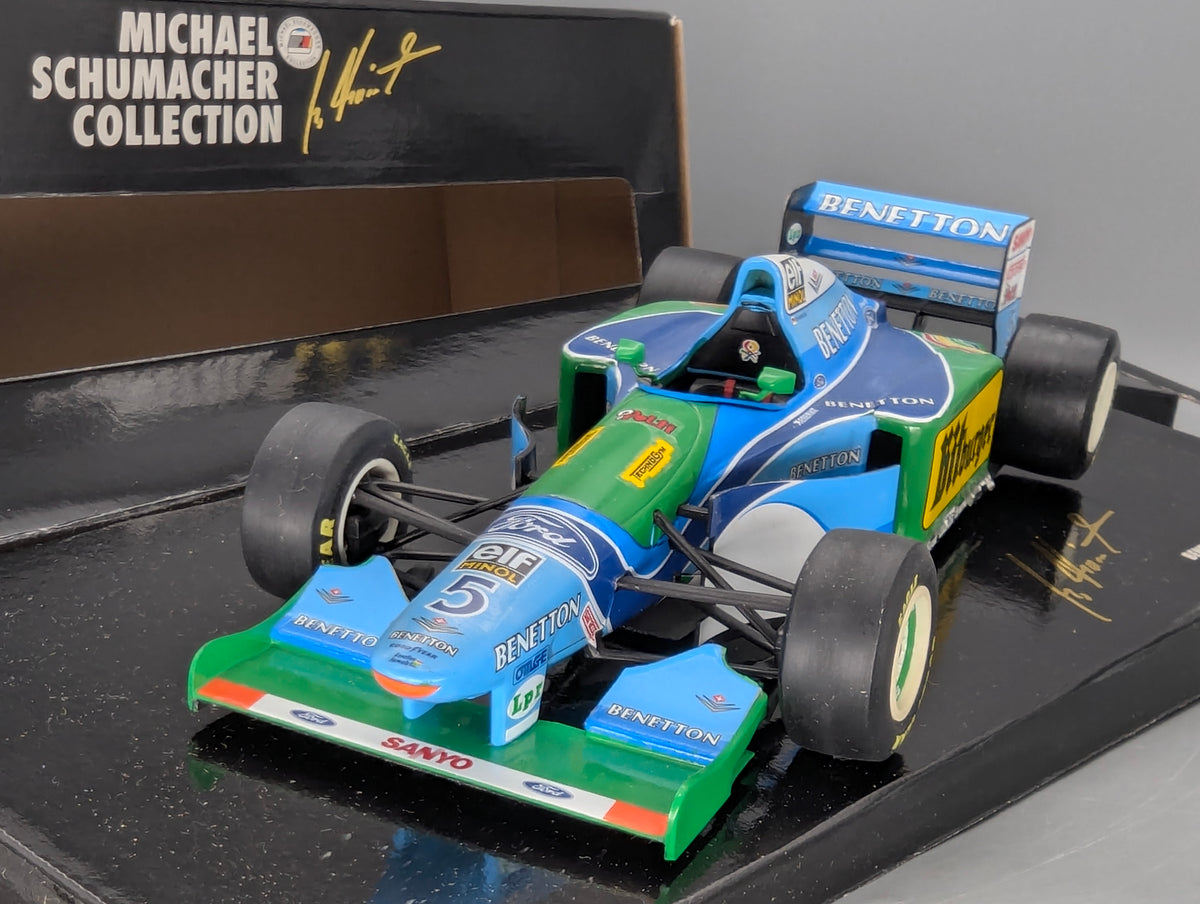 Modellautos 1:18 Minichamps Benetton Ford B194 1994 #5 M. Schumacher OVP