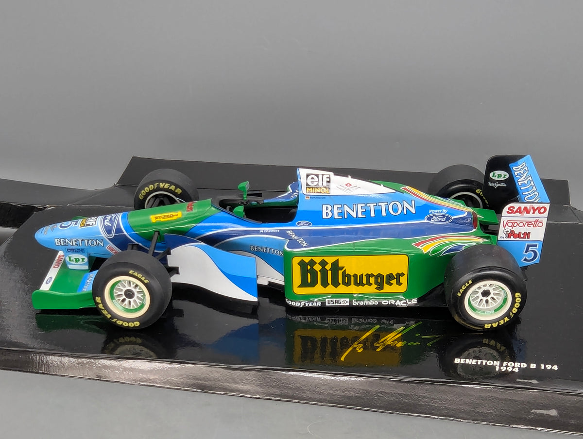 Modellautos 1:18 Minichamps Benetton Ford B194 1994 #5 M. Schumacher OVP