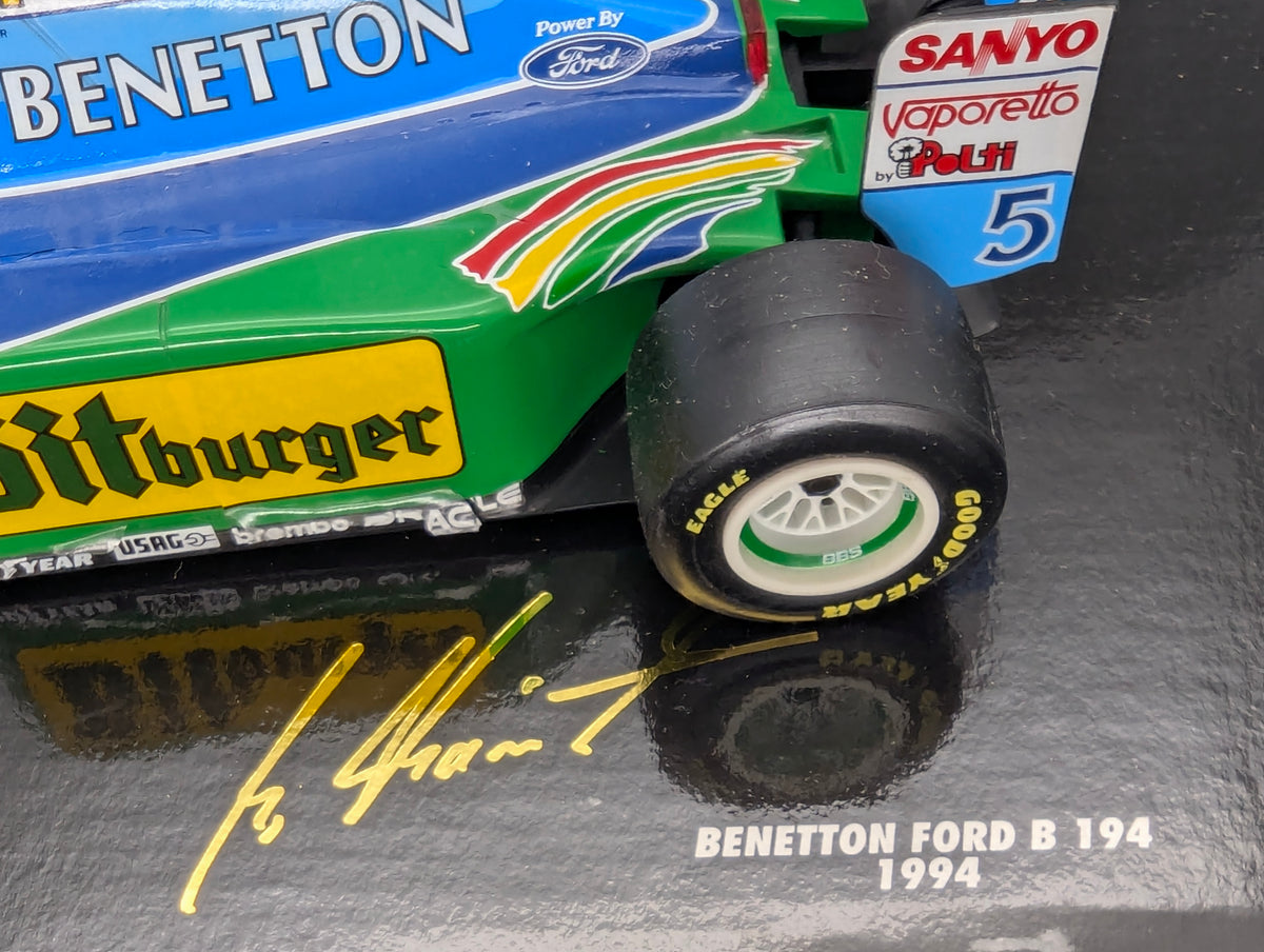 Modellautos 1:18 Minichamps Benetton Ford B194 1994 #5 M. Schumacher OVP
