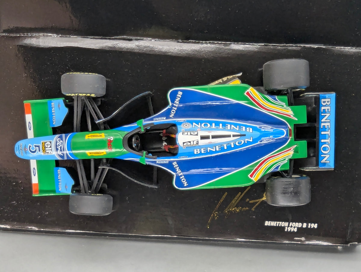 Modellautos 1:18 Minichamps Benetton Ford B194 1994 #5 M. Schumacher OVP