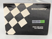 Modellautos 1:18 Minichamps Prost Acer AP04 2001 #22 H. H. Frentzen mit OVP