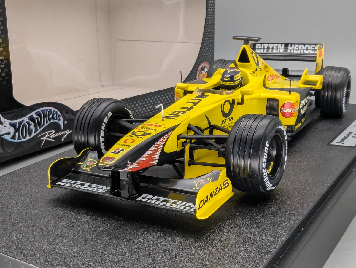 Modellautos 1:18 Hot Wheels Racing 50174 Jordan EJ11 2001 #11 H. H. Frentzen mit OVP