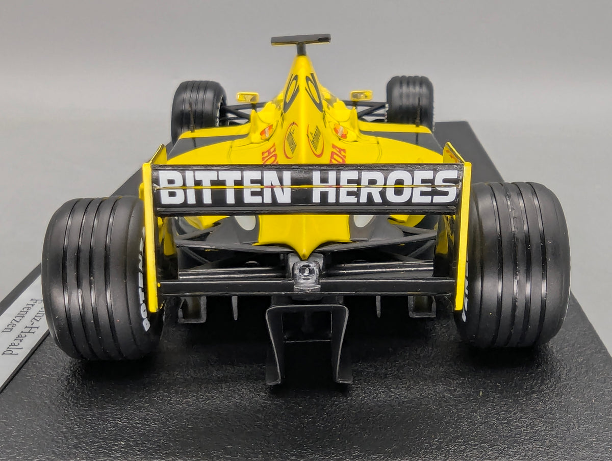 Modellautos 1:18 Hot Wheels Racing 50174 Jordan EJ11 2001 #11 H. H. Frentzen mit OVP