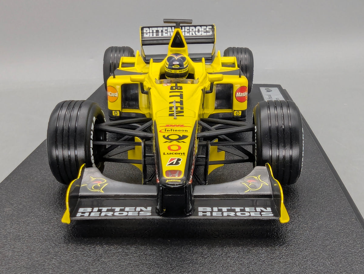 Modellautos 1:18 Hot Wheels Racing 50174 Jordan EJ11 2001 #11 H. H. Frentzen mit OVP