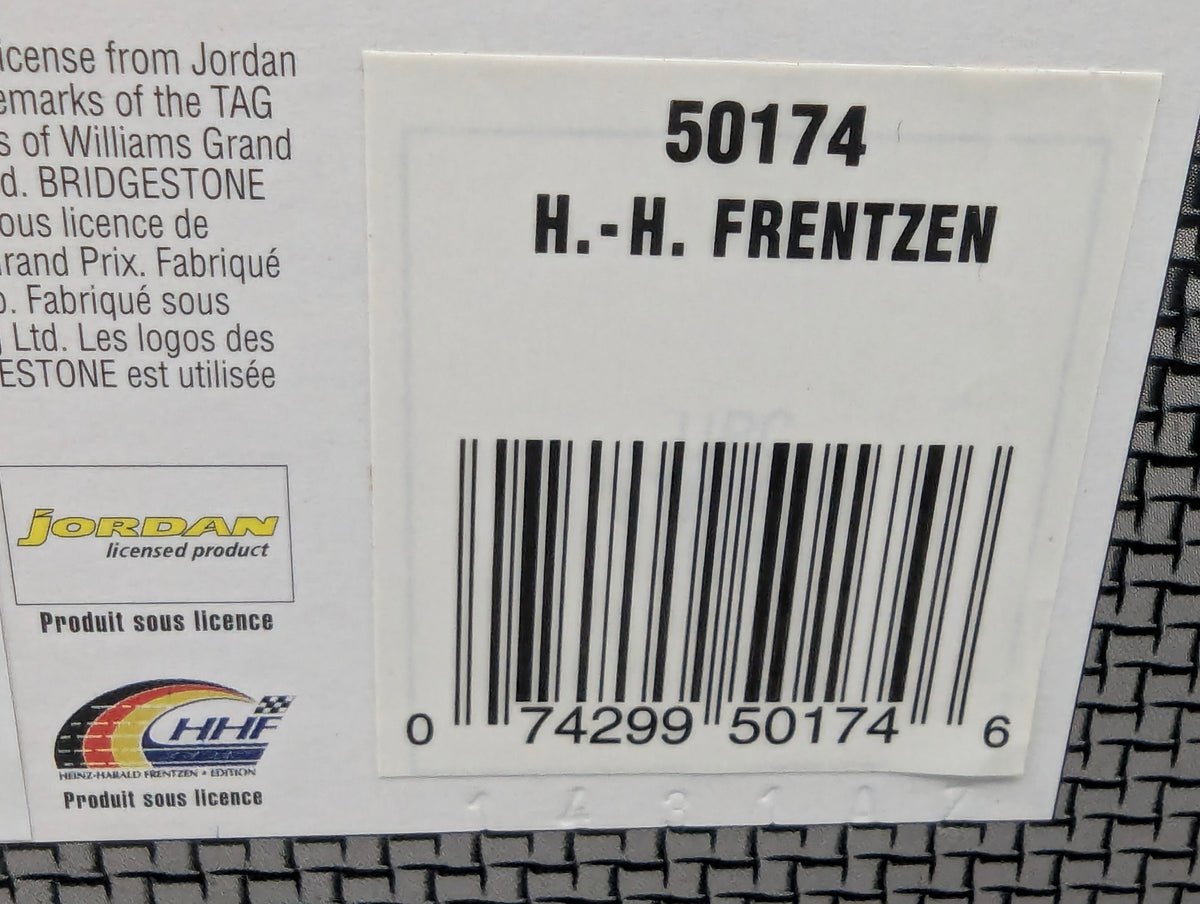 Modellautos 1:18 Hot Wheels Racing 50174 Jordan EJ11 2001 #11 H. H. Frentzen mit OVP