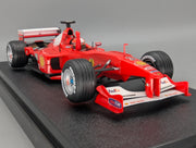 Modellautos 1:18 Hot Wheels Racing Ferrari 2000 World Champion #3 M. Schumacher Vitrine OVP