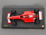 Modellautos 1:18 Hot Wheels Racing Ferrari 2000 World Champion #3 M. Schumacher Vitrine OVP