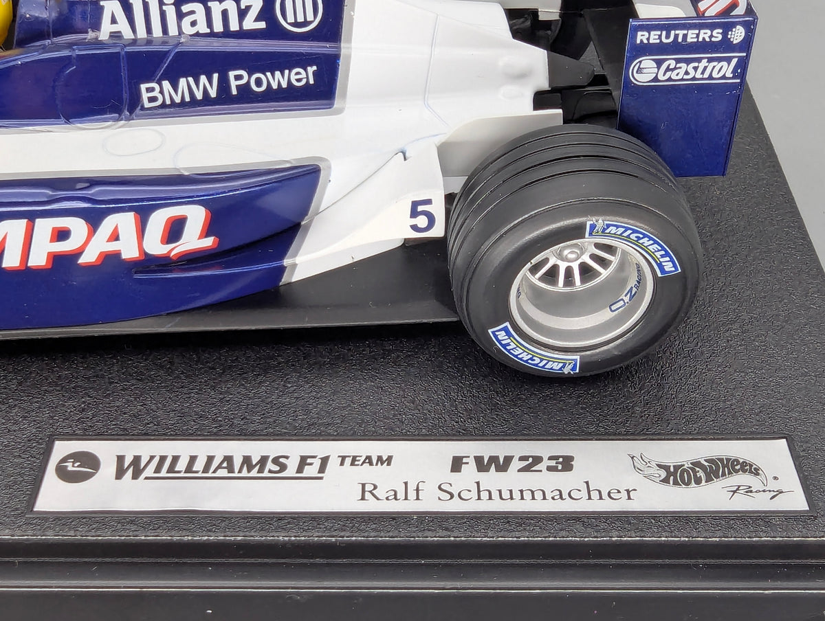 Modellautos 1:18 Hot Wheels Racing 50200 Williams BMW FW23 #5 R. Schumacher OVP