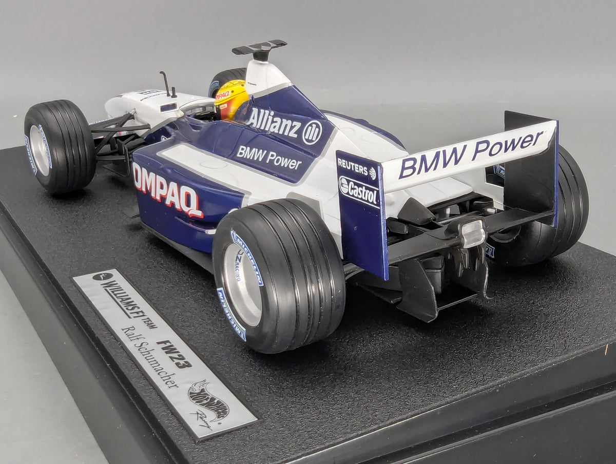 Modellautos 1:18 Hot Wheels Racing 50200 Williams BMW FW23 #5 R. Schumacher OVP