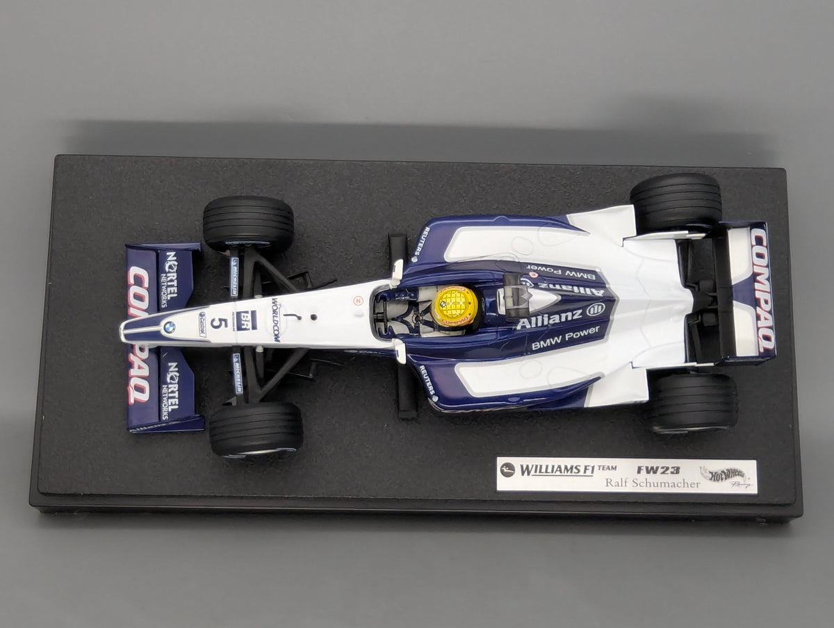 Modellautos 1:18 Hot Wheels Racing 50200 Williams BMW FW23 #5 R. Schumacher OVP