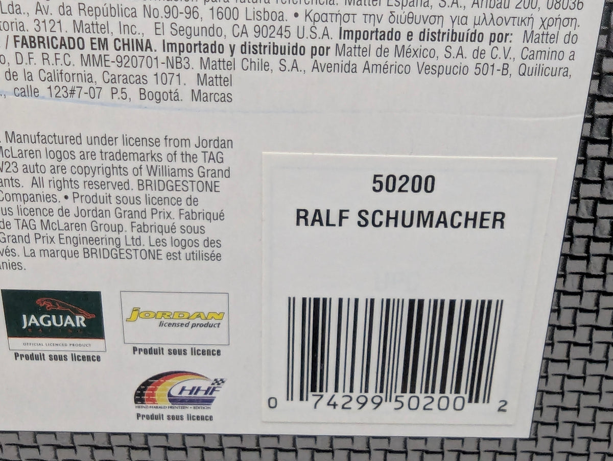 Modellautos 1:18 Hot Wheels Racing 50200 Williams BMW FW23 #5 R. Schumacher OVP