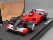 Modellautos 1:18 Umbau Basis Hot Wheels Ferrari F2001 #1 M. Schumacher OVP