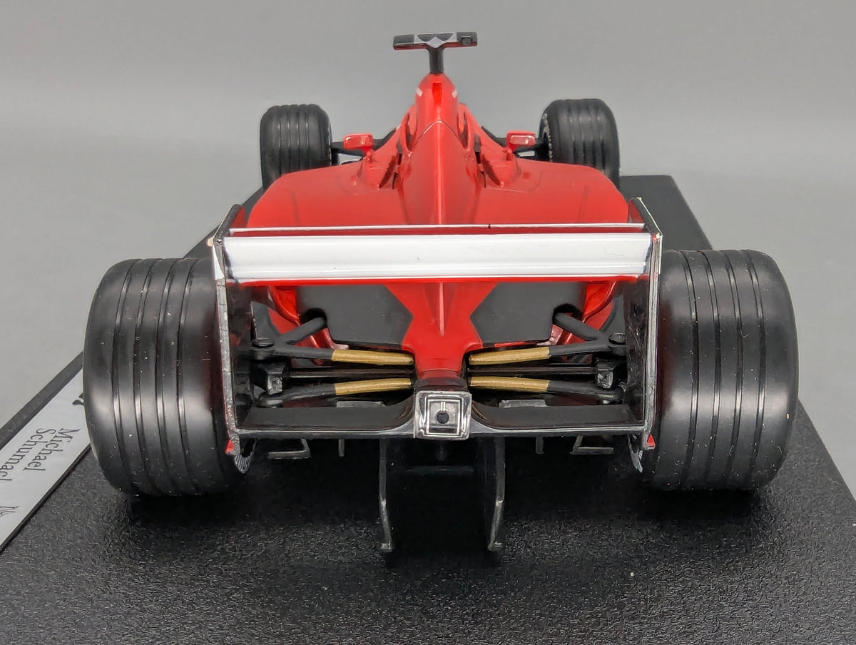 Modellautos 1:18 Umbau Basis Hot Wheels Ferrari F2001 #1 M. Schumacher OVP