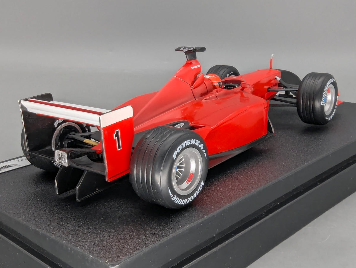 Modellautos 1:18 Umbau Basis Hot Wheels Ferrari F2001 #1 M. Schumacher OVP