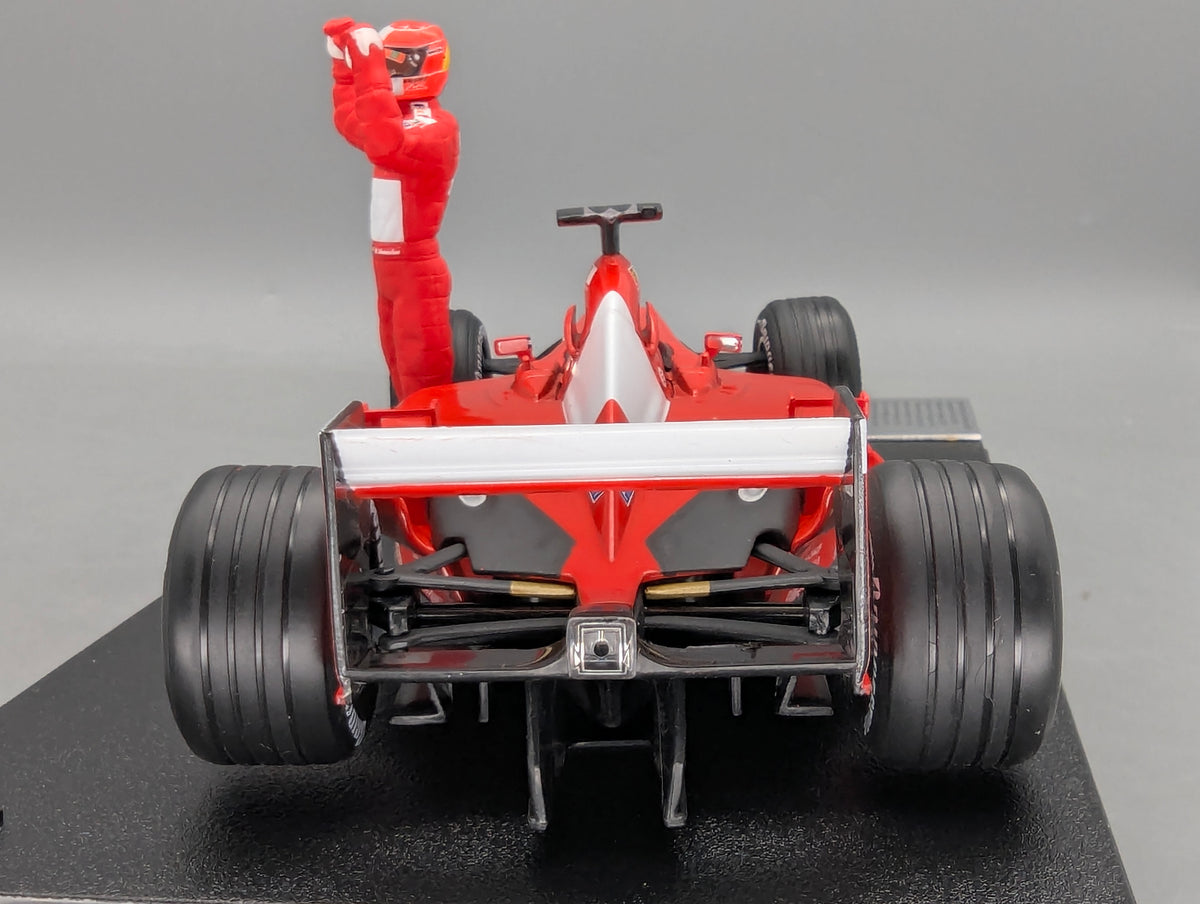 Modellautos 1:18 Hot Wheels Racing Ferrari 52 Career GP Victories 2001 #1 M. Schumacher OVP