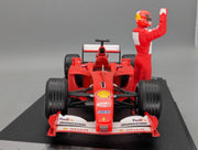 Modellautos 1:18 Hot Wheels Racing Ferrari 52 Career GP Victories 2001 #1 M. Schumacher OVP