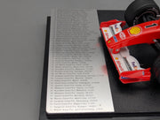 Modellautos 1:18 Hot Wheels Racing Ferrari 52 Career GP Victories 2001 #1 M. Schumacher OVP