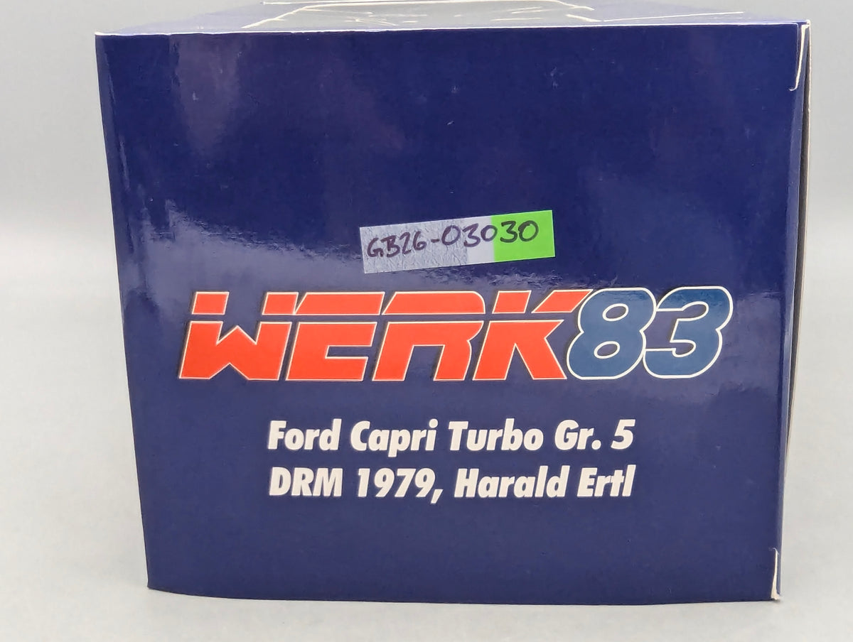 Modellautos 1:18 Werk83 Ford Capri Turbo Gr.5  DRM 1979 #1 HEYER (nicht H. Ertl) OVP