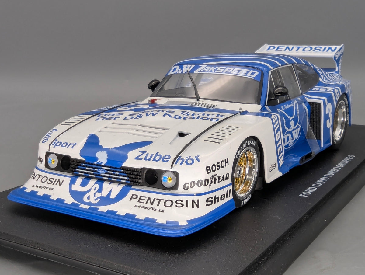 Modellautos 1:18 Werk83 Ford Capri Turbo Gr.5  DRM 1982 #3 Niedwiedz OVP