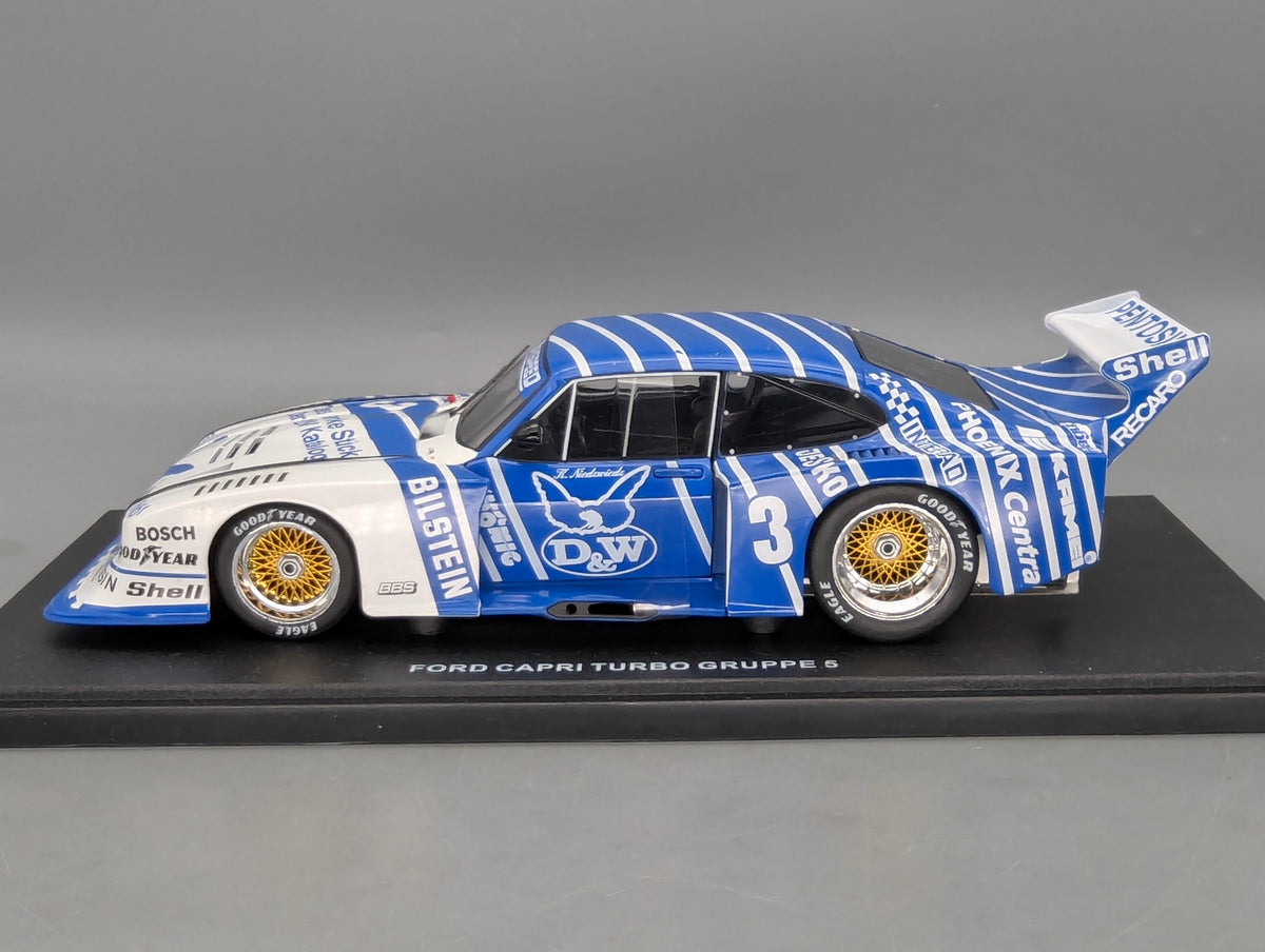 Modellautos 1:18 Werk83 Ford Capri Turbo Gr.5  DRM 1982 #3 Niedwiedz OVP