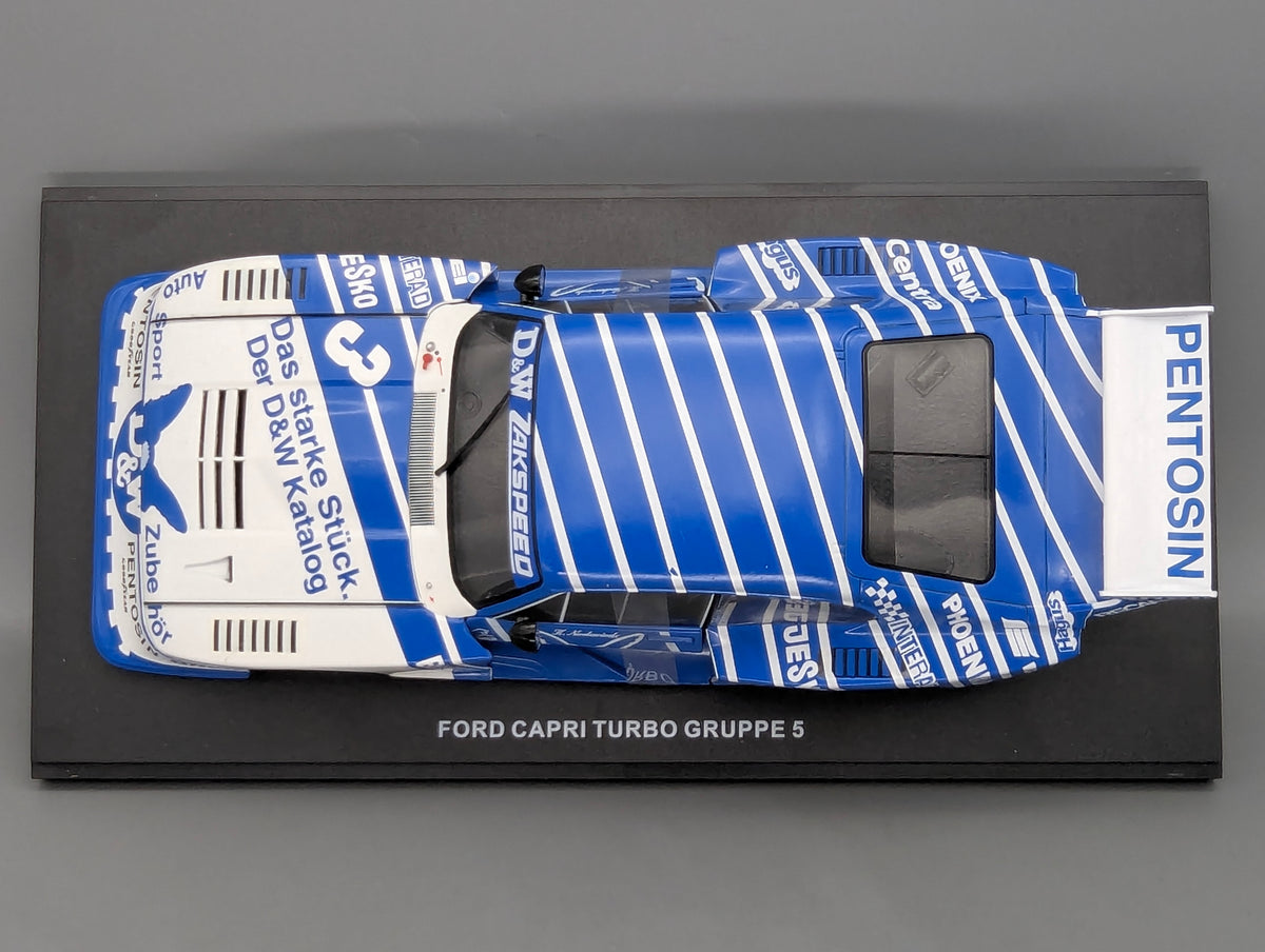 Modellautos 1:18 Werk83 Ford Capri Turbo Gr.5  DRM 1982 #3 Niedwiedz OVP