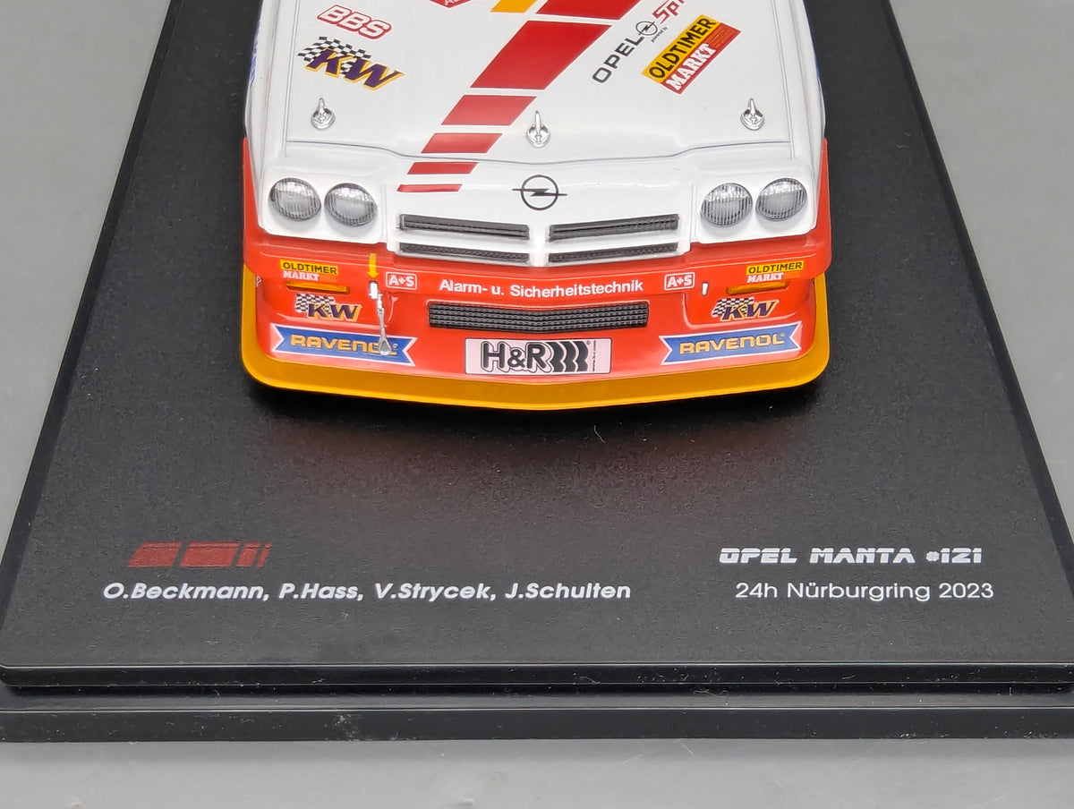 Modellautos 1:18 Werk83 Opel Manta 24h Nürburgring 2023 #121 mit OVP