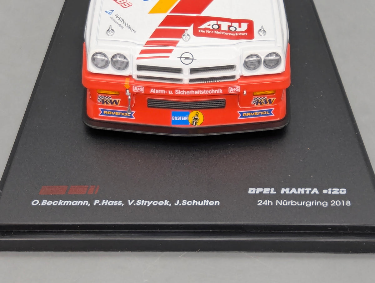 Modellautos 1:18 Werk83 Opel Manta 24h Nürburgring 2018 #120 mit OVP