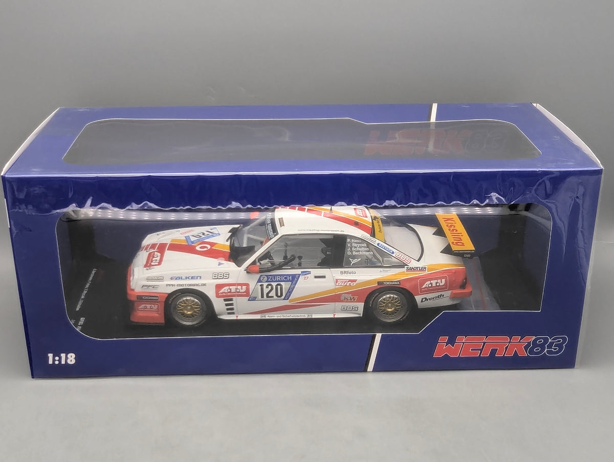 Modellautos 1:18 Werk83 Opel Manta 24h Nürburgring 2018 #120 mit OVP