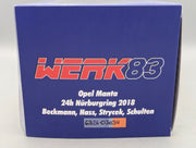Modellautos 1:18 Werk83 Opel Manta 24h Nürburgring 2018 #120 mit OVP