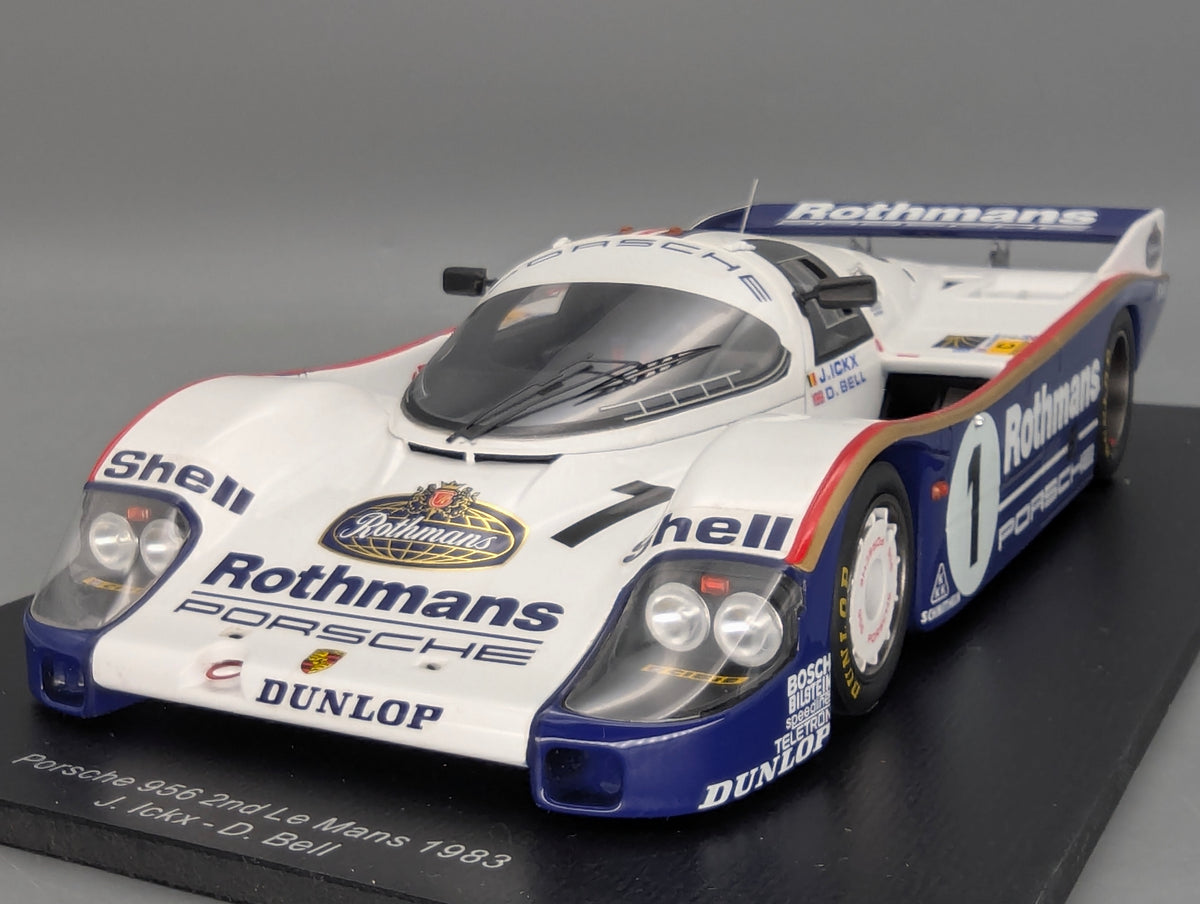 Modellautos 1:18 Spark Porsche 956 2nd 24h Le Mans 1983 #1 Ickx mit OVP