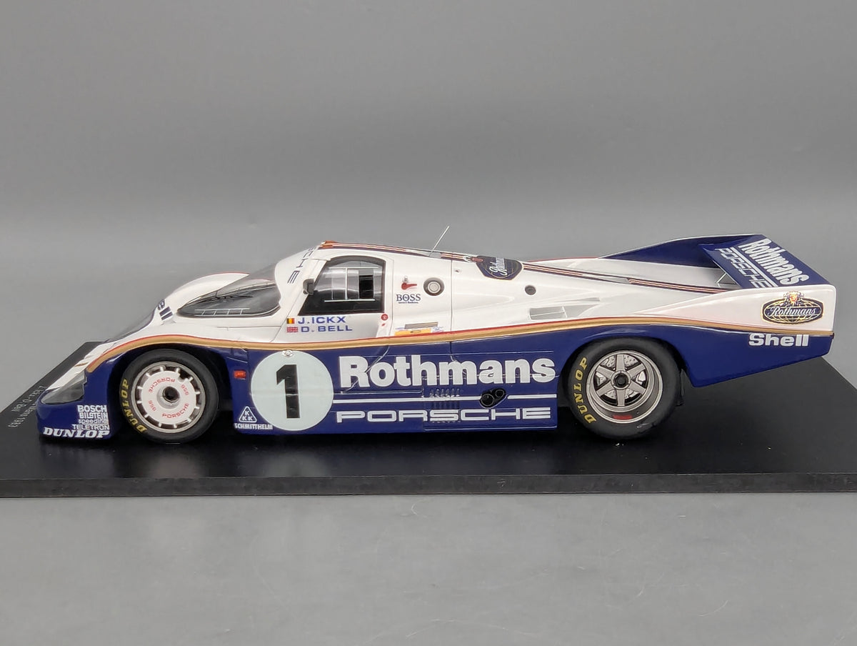 Modellautos 1:18 Spark Porsche 956 2nd 24h Le Mans 1983 #1 Ickx mit OVP